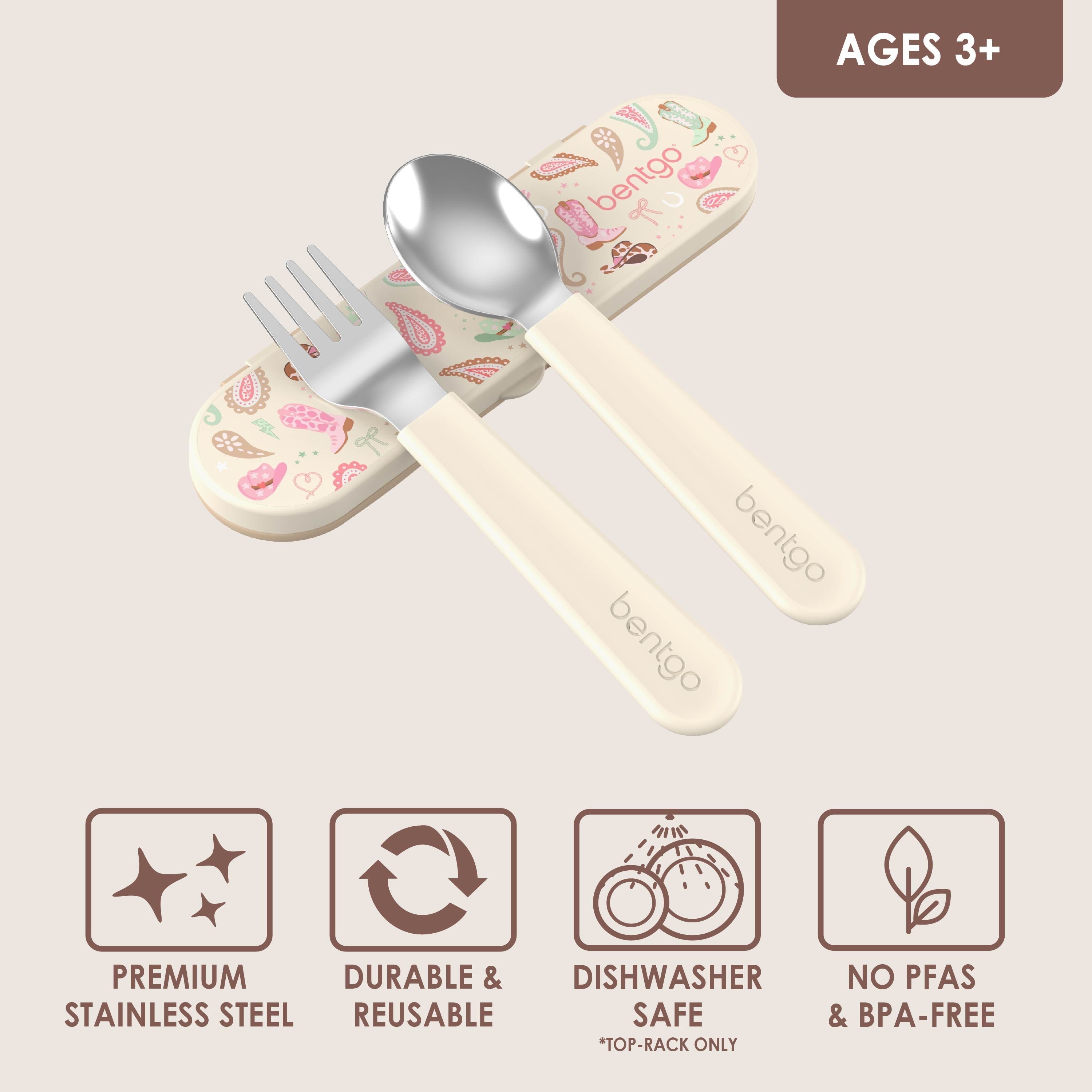 Bentgo Kids Stainless Steel Utensil Set