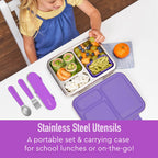 Bentgo Kids Stainless Steel Utensil Set